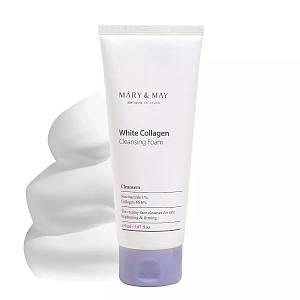 Mary & May White Collagen Cleansing Foam - Καθαριστικός αφρός με κολλαγόνο - 150ml
