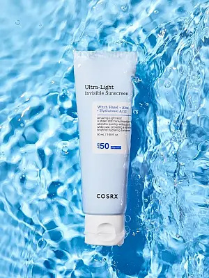 Cosrx Ultra-Light Invisible Sunscreen SPF+/PA ++++ Light Moisturizing – Super λεπτόρρευστο ενυδατικό αντιηλιακό με υψηλή προστασία - 50 ml