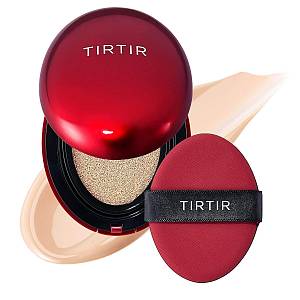 TIRTIR - Mask Fit Red Cushion SPF 40 PA++ - Long-lasting Face Primer in a Cushion - 21W Natural Ivory - 18g
