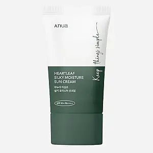 Anua Heartleaf Silky Moisture Sun Cream - 50ml