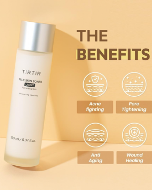 Tirtir Γαλάκτωμα Τόνωσης Milk Skin Light για Ξηρές Επιδερμίδες - 150ml