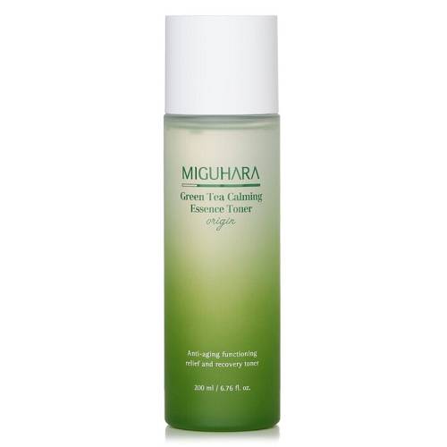 Miguhara Green Tea Calming Essence Toner Origin – Ενυδατική καταπραϋντική τονωτική λοσιόν - 200ml