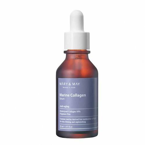 Mary & May Marine Collagen Αντιγηραντικό Serum Προσώπου με Κολλαγόνο - 30ml
