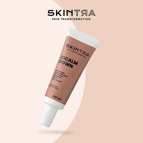 SkinTra Cicalm Down Light Cica Cream Καταπραϋντική & Αναπλαστική Κρέμα Προσώπου & Ματιών - 50ml