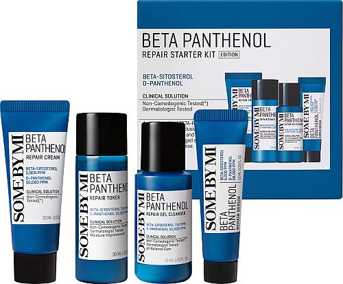 Some By Mi Beta Panthenol Repair Starter Kit Σετ Περιποίησης για Ενυδάτωση με Serum , Καθαριστικό Προσώπου & Κρέμα Προσώπου - 90ml