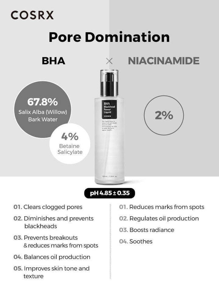 Cosrx - BHA Blackhead Power Liquid - Λοσιόν Για Μαύρα Στίγματα - 100ml