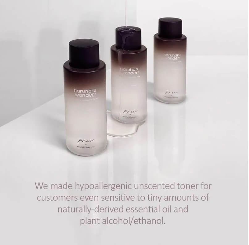 Haruharu wonder Black Rice Hyaluronic Toner For Sensitive Skin 150ml