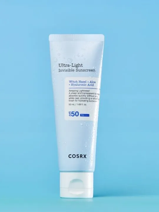 Cosrx Ultra-Light Invisible Sunscreen SPF+/PA ++++ Light Moisturizing – Super λεπτόρρευστο ενυδατικό αντιηλιακό με υψηλή προστασία - 50 ml