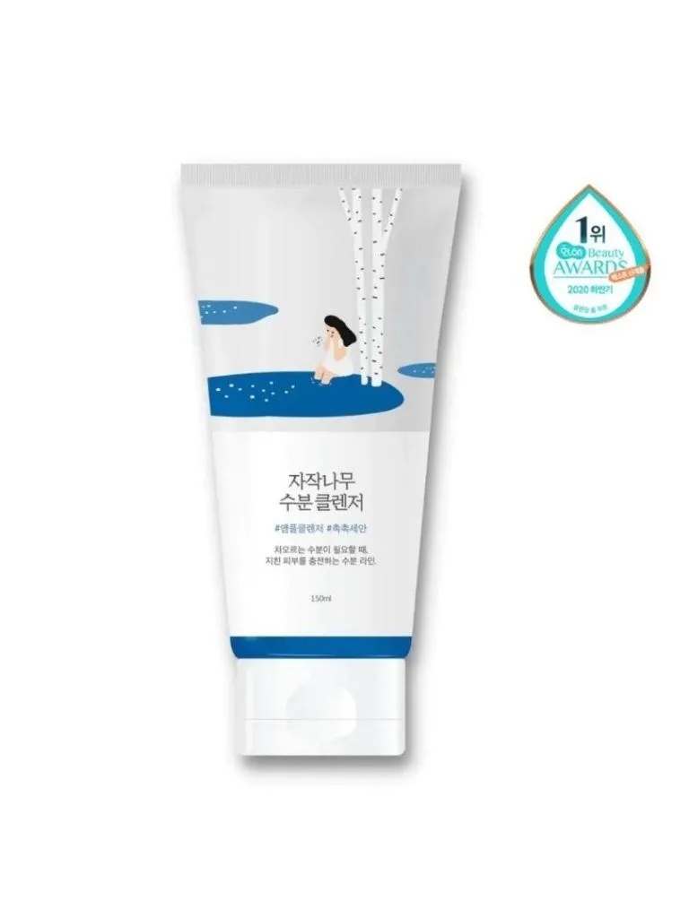 Round Lab Birch Juice Moisturizing Cleanser – Τζελ καθαρισμού που διατηρεί την επιδερμίδα ενυδατωμένη - 150 ml