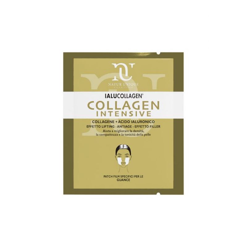 Natur Unique Ialucollagen Intensive Patch Guance - 2 επιθέματα μεμβράνης για τα Μάγουλα