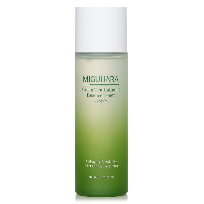 Miguhara Green Tea Calming Essence Toner Origin – Ενυδατική καταπραϋντική τονωτική λοσιόν - 200ml