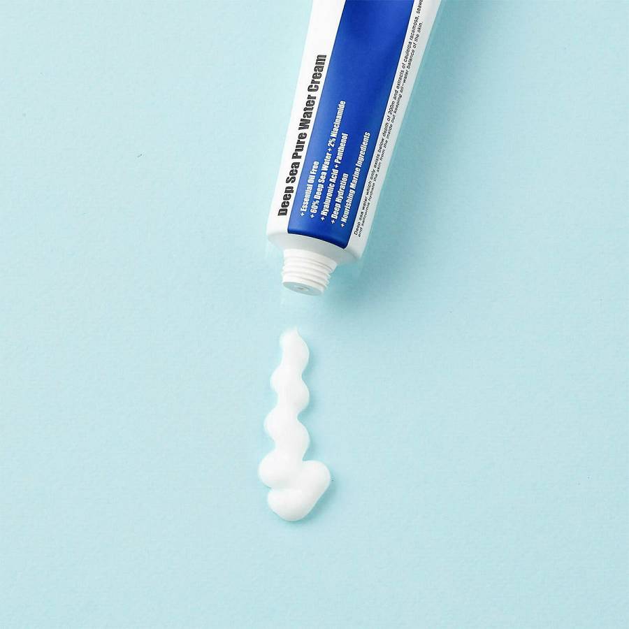 Purito Deep Sea Pure Water Κρέμα Προσώπου Ημέρας για Ενυδάτωση με Υαλουρονικό Οξύ & Χαβιάρι 50gr