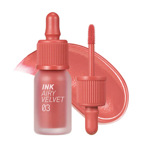 Peripera #03 Cartoon Coral Ink Airy Velvet Lip Tint  - 4g