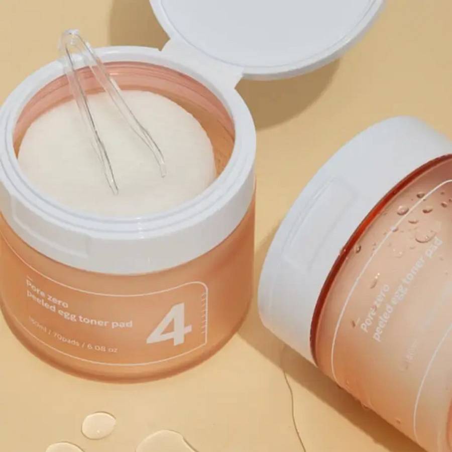 NUMBUZIN No. 4 Pore Zero Peeled Egg Toner Pad (70 Pads) - 190ml