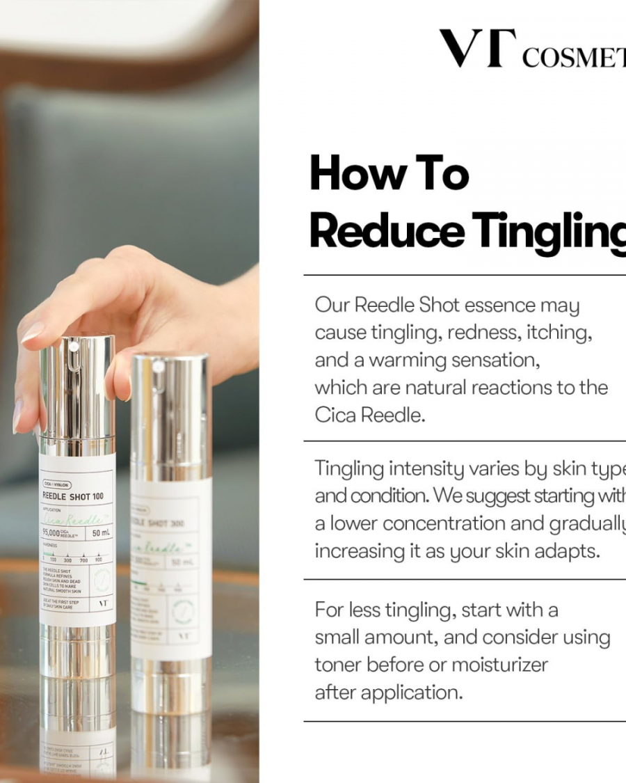 VT Cosmetics Reedle Shot 300 Essence - Εντατικός Ενισχυτής Ενδυνάμωσης - 50ml