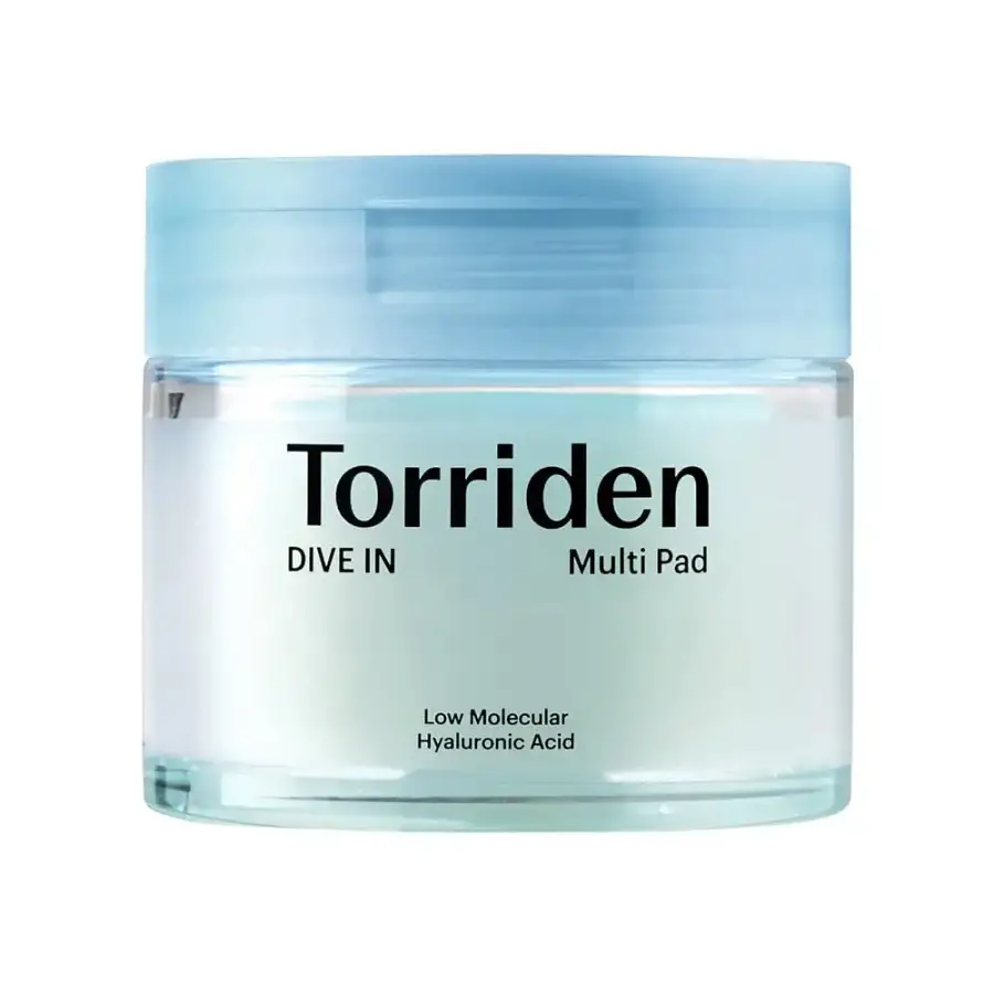Torriden Dive-in Low Molecule Hyaluronic Acid Multi Pad - 80 pcs