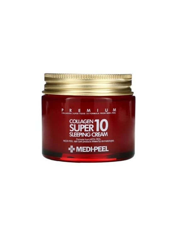 MediPeel Collagen Super 10 Sleeping Cream Κρέμα Νυκτός με Κολλαγόνο για Αντιγήρανση και Σύσφιξη - 70gr