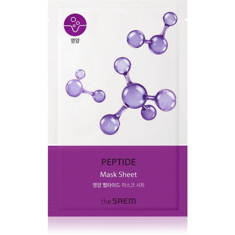 The Saem Peptide Μάσκα Προσώπου για Λάμψη / Σύσφιξη 20gr