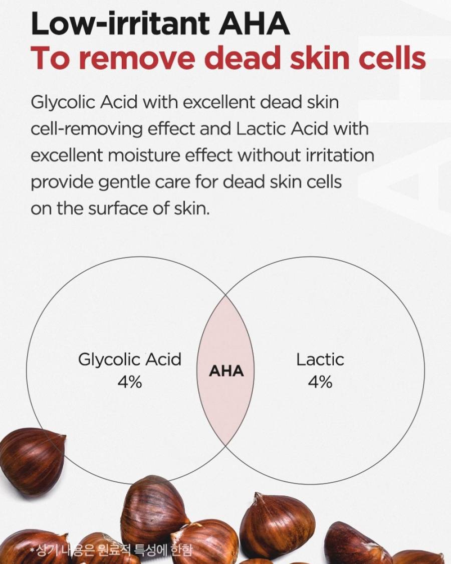 Isntree Chestnut AHA 8% Clear Essence - 100ml