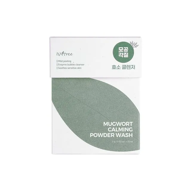 Isntree - Mugwort Calming Powder Wash - 1g x 25 τμχ