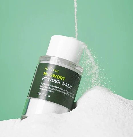 Isntree Mugwort Powder Wash - 15g