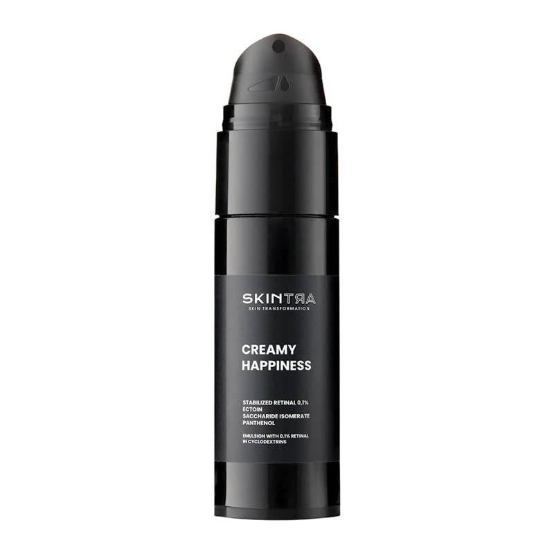 SkinTra Creamy Happiness Face Night Serum with Retinal 0,1% Κρεμώδης Ορός Προσώπου Νύχτας με τη Δυνατότερη Εκδοχή Βιταμίνης Α - 30ml